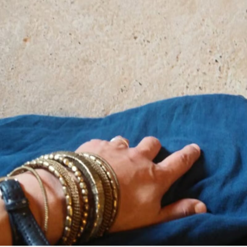 ブラスのグルグル・バングルA | design labo chica WEB SHOP