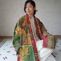 コットンカンタの羽織（リバーシブル）No.21