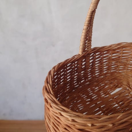 道具屋ここのつ・セレクト古道具「収穫かご・小さなものと、中くらいの物」4種