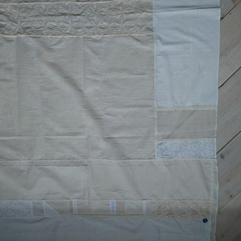 Wさんの白色パッチワーク | design labo chica WEB SHOP