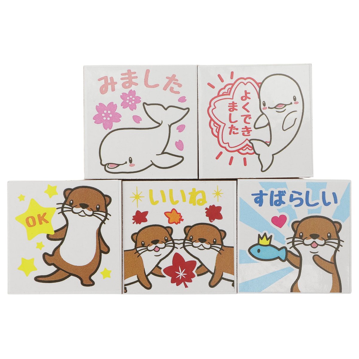 宮島水族館オリジナル 評価印スタンプ OK | 宮島水族館オンラインショップ