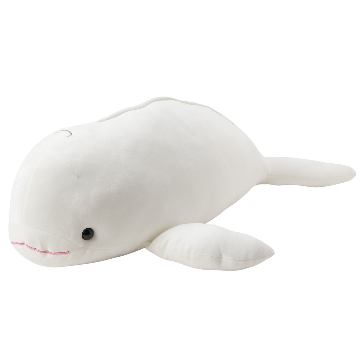 もちもちスナメリ M ホワイト | 宮島水族館オンラインショップ