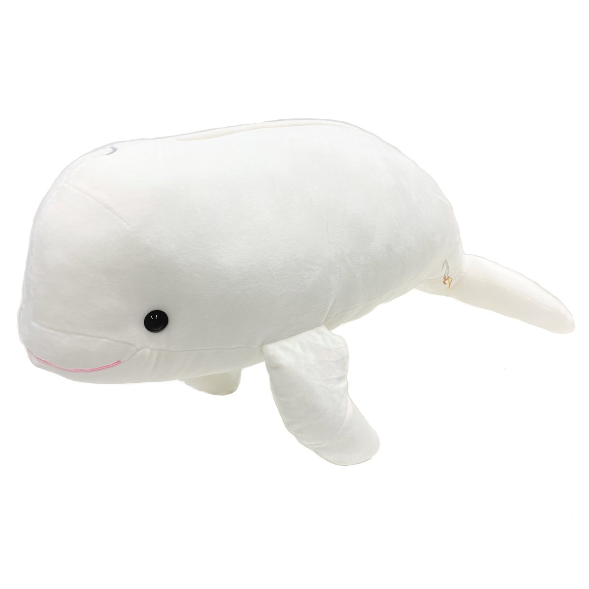 特大もちもちスナメリ ホワイト | 宮島水族館オンラインショップ