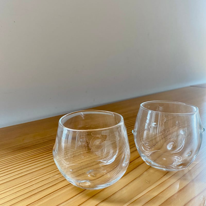 O・CHOCO】冷酒グラス「とげぶくろ」白神 朝惠 | 富山市ガラス美術館