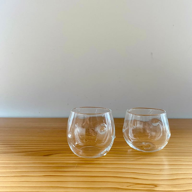 [専用出品]カラスコ O・CHOCO】冷酒グラス「とげぶくろ」白神 朝惠 | 富山市ガラス美術館