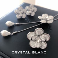 BLANC NOIR ピアスorイヤリングクリスタルVer【制作キット】