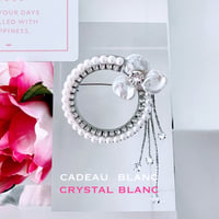 CADEAU BLANC〜白い贈り物〜ブローチ【制作キット】