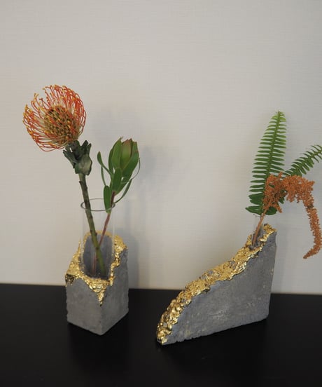 Moold × ACCA flower / Concrete flower vase