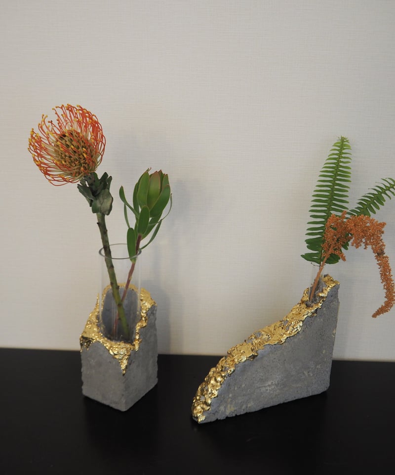 Moold × ACCA flower / Concrete flower vase | AC