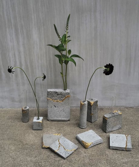 Moold × ACCA flower / Concrete flower vase
