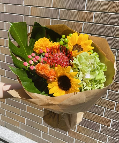 Trial flower bouquet (お試し)