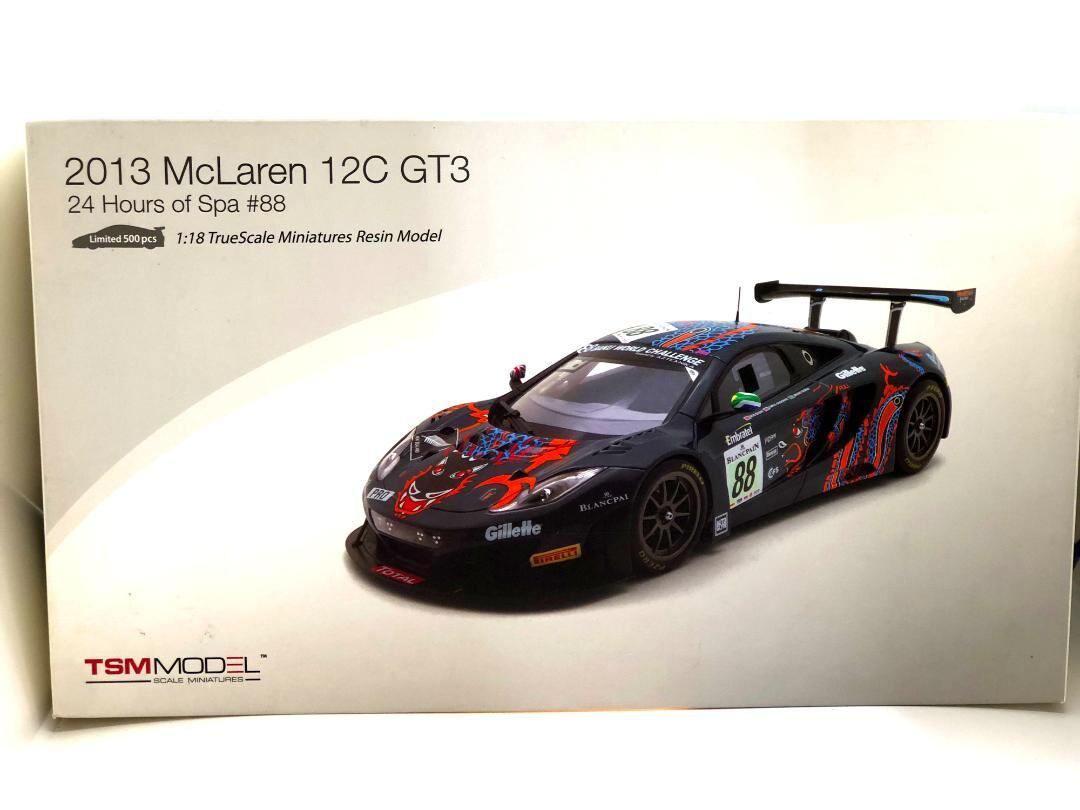 トゥルースケール TSM 1/18 マクラーレン MP4-12C GT3 #88 スパ24H