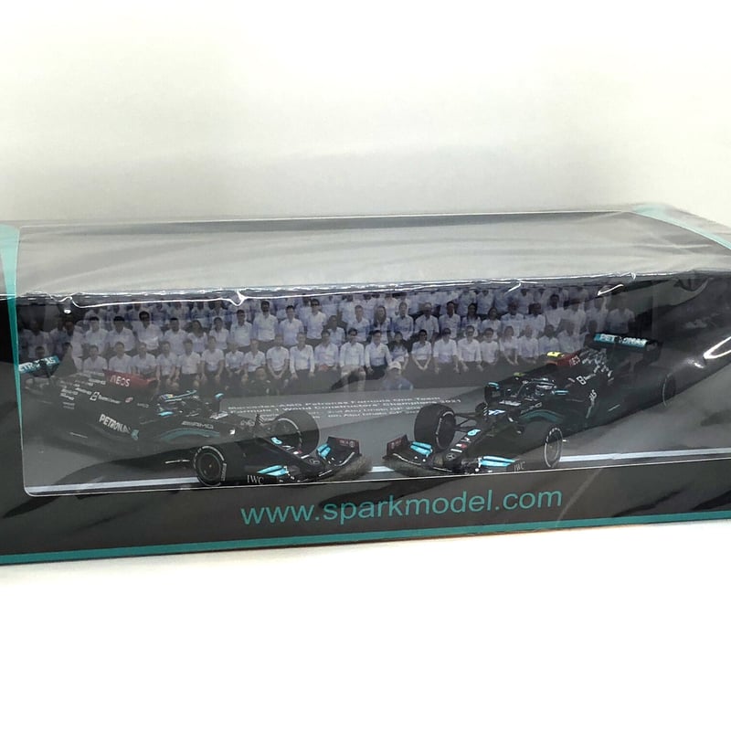 スパーク 1/43 メルセデス AMG W12 #44 L.ハミルトン & #77 V.ボッタ
