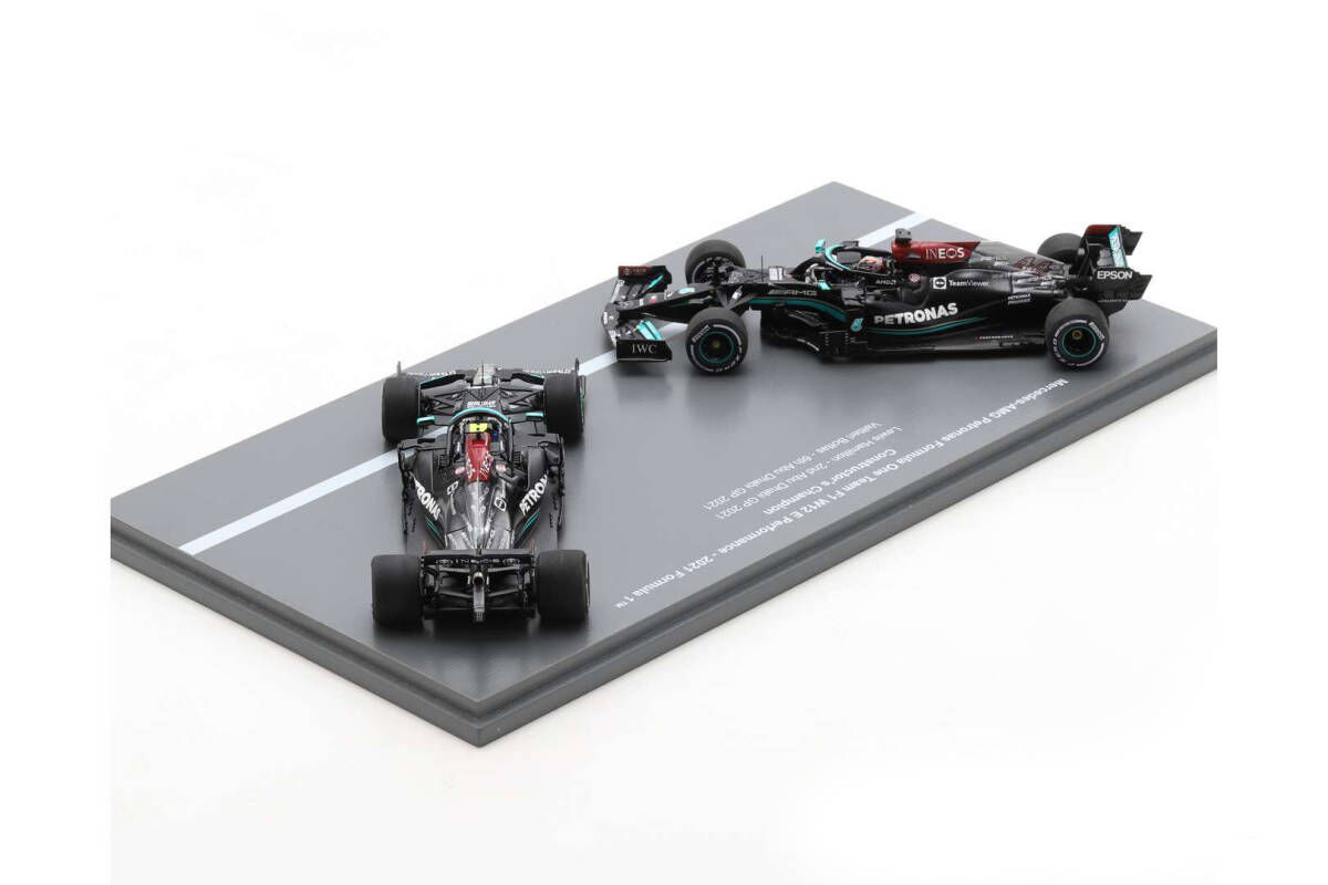 スパーク 1/43 メルセデス AMG W12 #44 L.ハミルトン & #77 V.ボッタ
