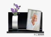 手元供養品　ソウルステージプレッソ（フォトフレーム付タイプ/一輪挿し丸タイプ）