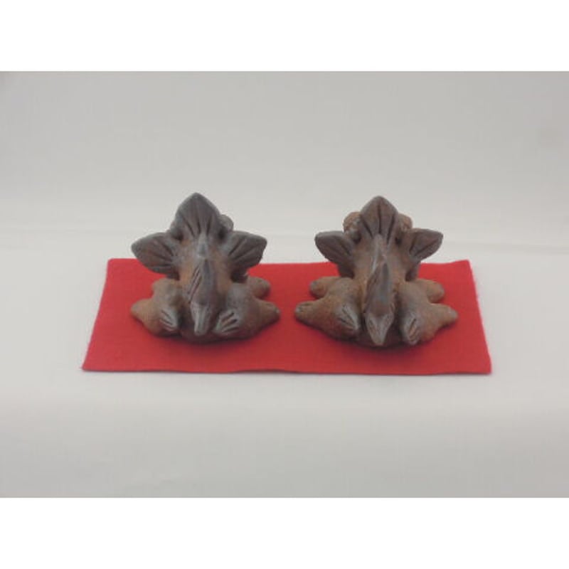 【美品】信楽焼　シーサー （阿吽の呼吸 ）2体セット シーサー（阿吽の呼吸）｜中村陶器 信楽焼の通販サイト （滋賀