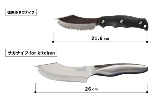SAKAKNIFE for kitchen【サカナイフ キッチン】 | SAKAKNIFE's