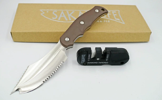 サカナイフ　専用ホルダー　シャープナー のセット SAKAKNIFEサカナイフH-1鋼】シャープナーセット | SAKAKNIFE's STO