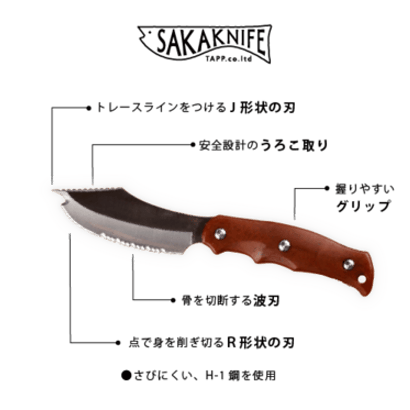 SAKAKNIFEサカナイフH-1鋼】シャープナーセット | SAKAKNIFE's