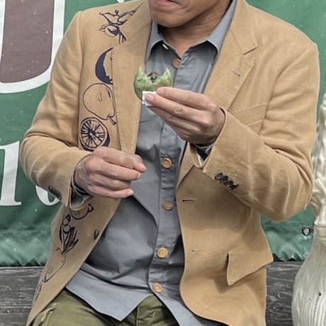 Daviddy 長袖グレーシャツ