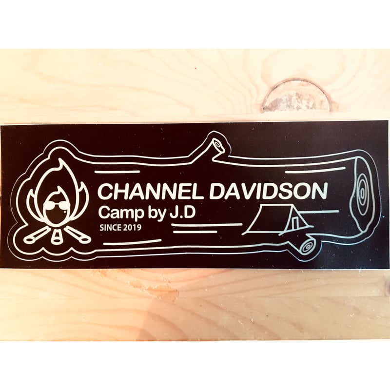 ちゃんねるダビッドソンステッカー（流木） | じゅんダビ商店