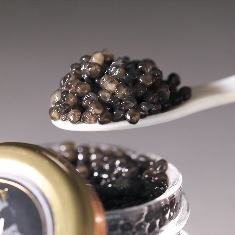 プレミアム」ブラックラベル キャビア30g | CAVIAR CLUB