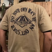 Outsider Brewing オリジナルTシャツ　カーキ