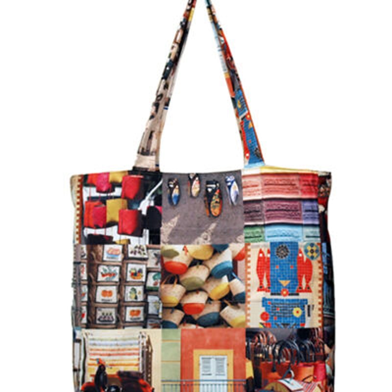 マロン・ブイー プロヴァンスコレクション リバーシブルバッグ（マルチ  