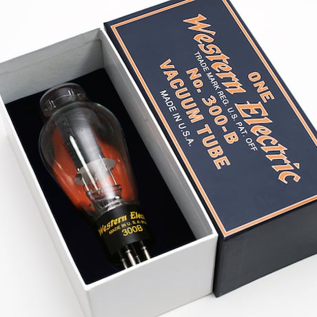 TRIODE TRX-P300S と Western Electric 300B 正規品 ペア（２本）のセットです