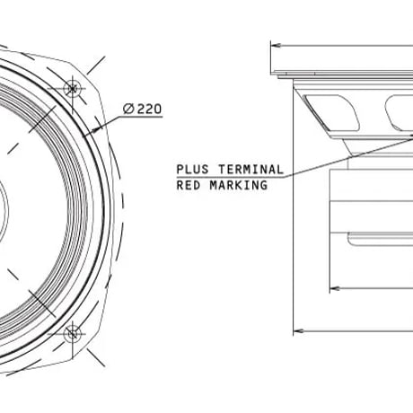 FOSTEX FE203Σ-RE （数量限定）