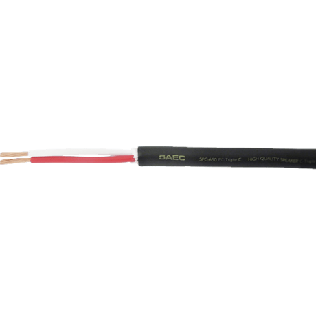 SAEC（サエク） SPC-650 金メッキバナナプラグ付スピーカーケーブル