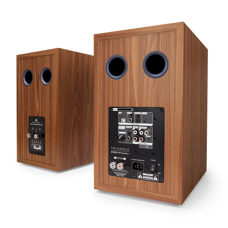 極美品　TRIANGLE Borea BR03 Connect スピーカー　黒 TRIANGLE Borea BR03 Connect BLACK（ペア）｜ミュージックランドKEY