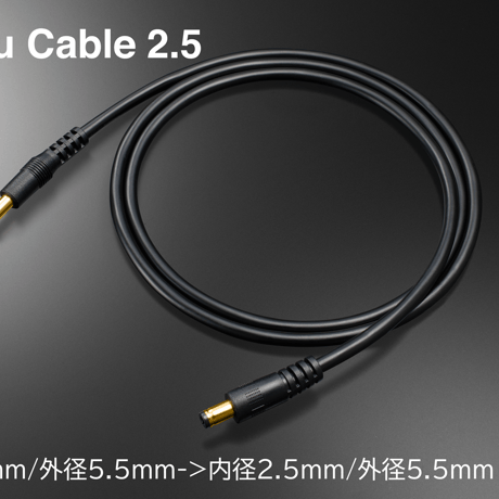 TOP WING DC Au Cable （Set / 2.1 / 2.5 / EIAJ4）