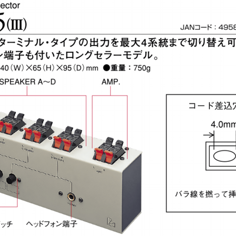 LUXMAN AS-5III（スピーカーセレクター） | ソロットオーディオ専門店