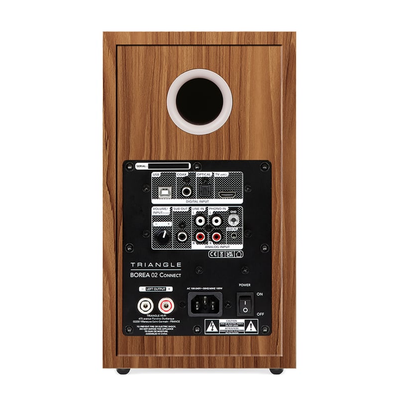 【完動美品】TRIANGLE Borea BR02 スピーカー　ペアWALNUT TRIANGLE Borea BR02 WALNUT（ペア）｜ミュージックランドKEY