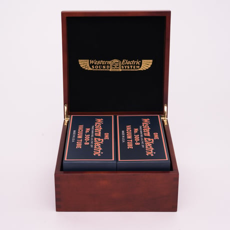 TRIODE TRX-P300S と Western Electric 300B 正規品 ペア（２本）のセットです