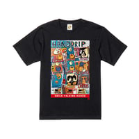 HAND DRIP T Shirts (Black)