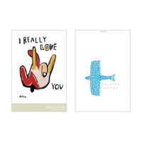 I REALLY LOVE YOU POSTCARD