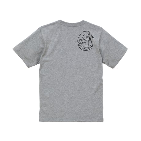 Men kui Tシャツ (ミックスグレー)