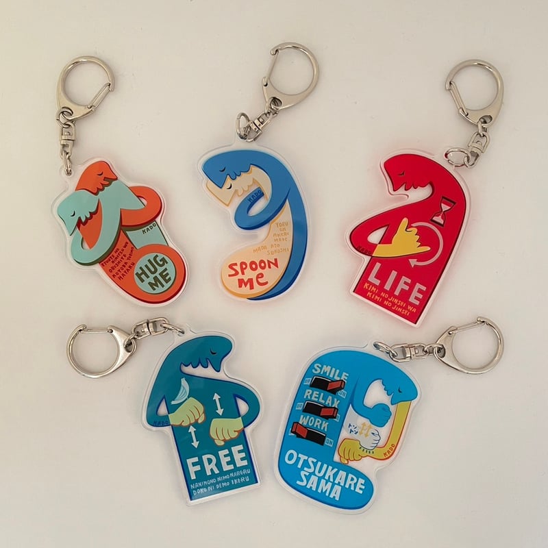 アクリルキーホルダー（FREE） | Smile Talking Hands Store