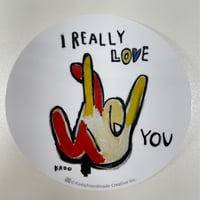 ステッカー（I Really Love You）