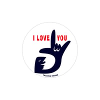 I love you 缶バッジ（tin badge）