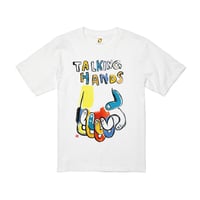 TALKING HANDS T Shirts (White)