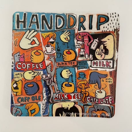ステッカー（HAND DRIP）