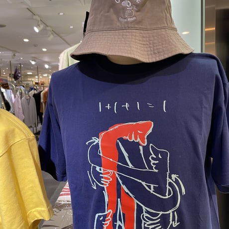1+1＝1　Tshirts_Navy