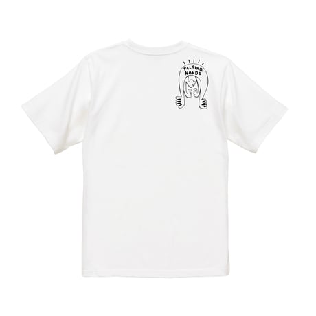 HAND DRIP T Shirts (White)