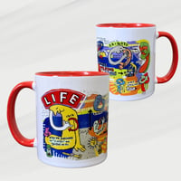 【ランデフコーヒー × SMILE TALKING HANDSコラボ】LIFE ART マグカップ
