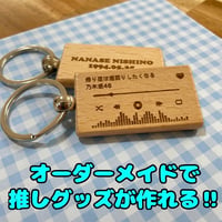 【オリジナルで推しグッズを作ろう‼︎ 】音楽　キーホルダー　記念　プレゼント