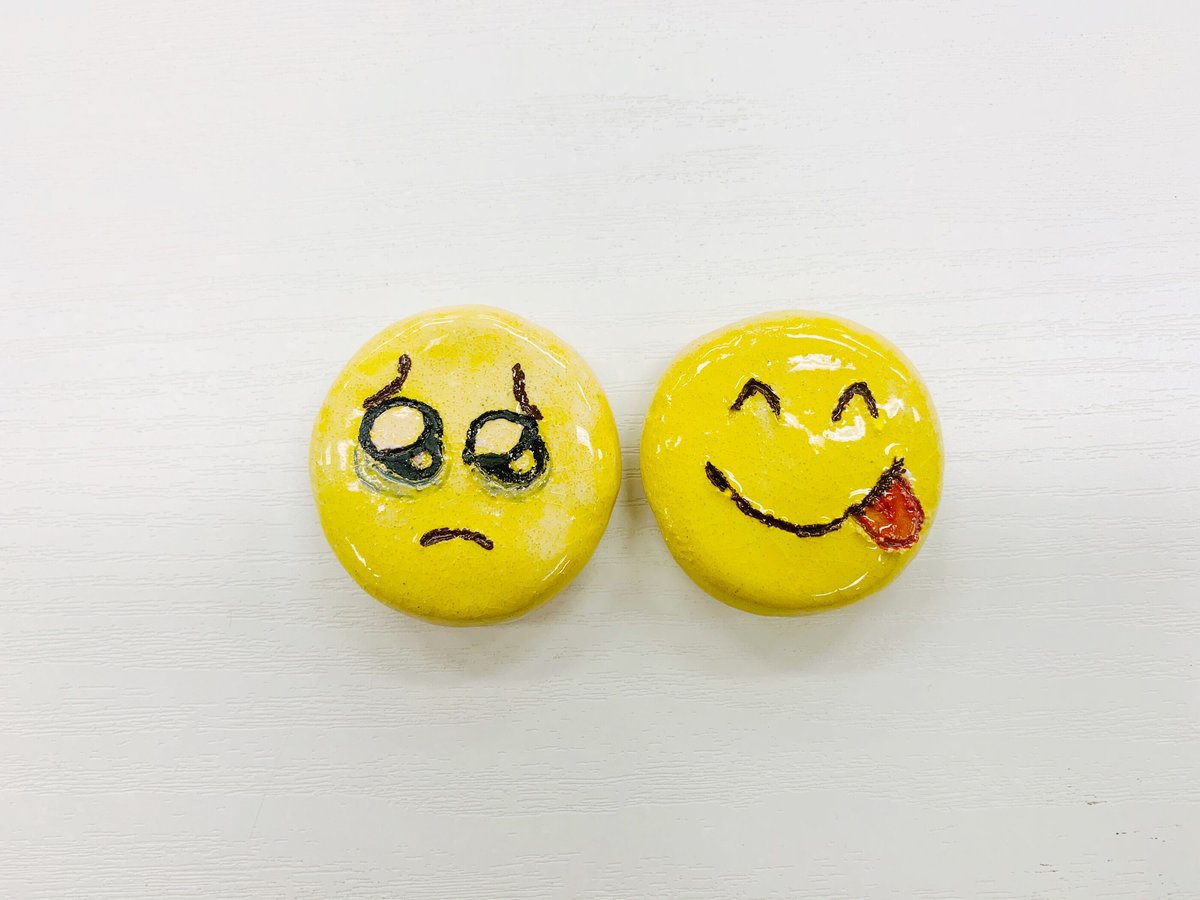 顔文字箸置き | ナチュラルスタイル工芸部のお店