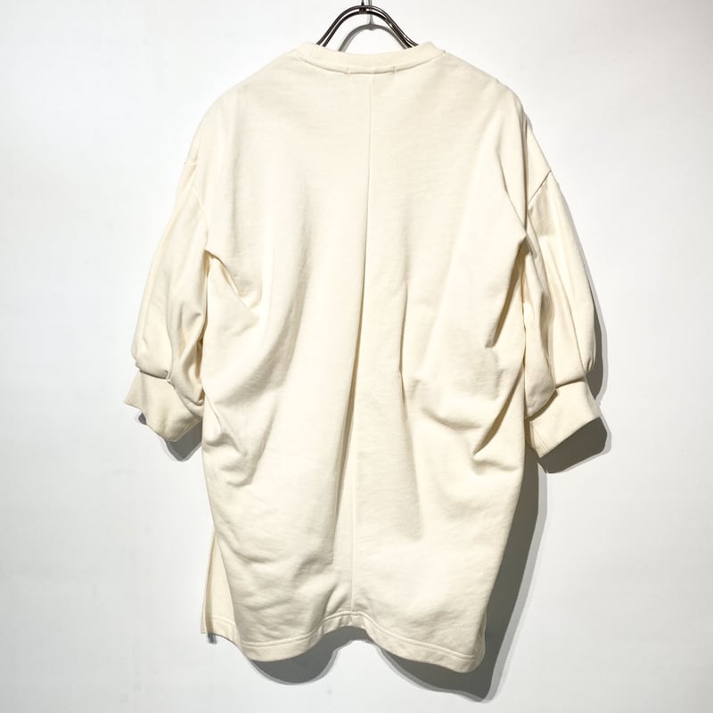 bolume sleeve sweatshirt | DOMENICO+SAVIO onlin...